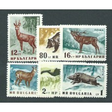 Bulgaria - Correo 1958 Yvert 921/6 * Mh Fauna