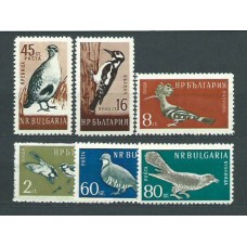 Bulgaria - Correo 1959 Yvert 968/73 * Mh Fauna aves