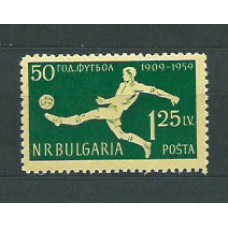 Bulgaria - Correo 1959 Yvert 987 ** Mnh Deportes fútbol