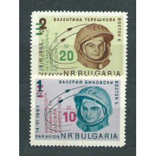 Bulgaria - Aereo Yvert 102/3 ** Mnh Astro