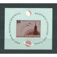 Bulgaria - Hojas 1963 Yvert 10 ** Mnh Astro
