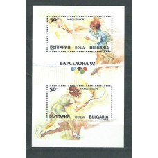 Bulgaria - Hojas 1990 Yvert 166 ** Mnh Olimpiadas Barcelona