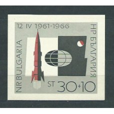 Bulgaria - Hojas 1966 Yvert 19 ** Mnh Astro