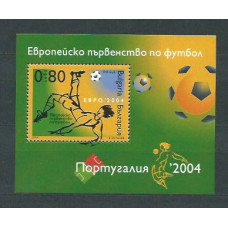 Bulgaria - Hojas 2004 Yvert 217 ** Mnh Deportes fútbol