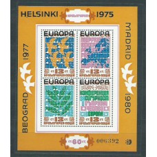 Bulgaria - Hojas 1979 Yvert 81A ** Mnh Seguridad en Europa