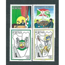 Burundi - Correo Yvert 1016/19 ** Mnh
