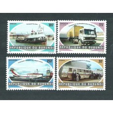 Burundi - Correo Yvert 1033/6 ** Mnh  Transportes