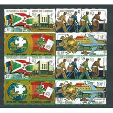 Burundi - Correo Yvert 617/24+A.322/9 ** Mnh  UPU