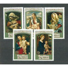 Burundi - Correo Yvert 792/6 ** Mnh  Navidad