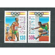 Burundi - Correo Yvert 980/1 ** Mnh  Olimpiadas de Barcelona