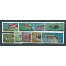 Burundi - Aereo Yvert 62/70 ** Mnh  Fauna peces