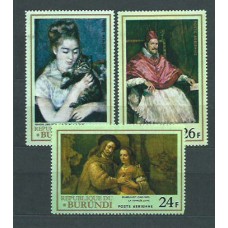 Burundi - Aereo Yvert 75/7 ** Mnh  Pinturas