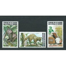 Camerun - Correo Yvert 722/4 ** Mnh  Fauna