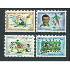 Camerun - Correo Yvert 827/30 ** Mnh Deportes fútbol