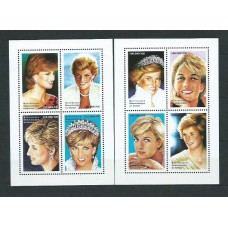Congo Belga - Correo Yvert 1503/10 ** Mnh Lady Diana