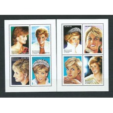 Congo Belga - Correo Yvert 1503/10 ** Mnh Lady Diana