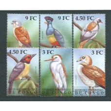 Congo Belga - Correo Yvert 1522CU/CZ ** Mnh Fauna. Aves