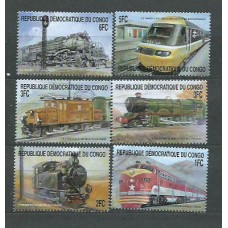 Congo Belga - Correo Yvert 1522FP/FU ** Mnh Trenes