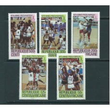 Centroafrica - Correo Yvert 418/22 ** Mnh  Olimpiadas de Moscu