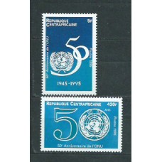 Centroafrica - Correo Yvert 1044A/B ** Mnh  ONU