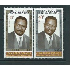 Centroafrica - Correo Yvert 132/3 ** Mnh  Bokassa