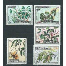 Centroafrica - Correo Yvert 191/5 ** Mnh  Flores