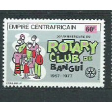 Centroafrica - Correo Yvert 313 ** Mnh  Club Rotary