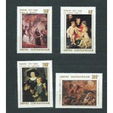 Centroafrica - Correo Yvert 320/3 ** Mnh  Pinturas Rubens