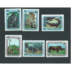 Centroafrica - Correo Yvert 328/33 ** Mnh  Fauna