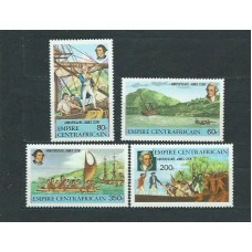 Centroafrica - Correo Yvert 342/5 ** Mnh  Barcos