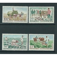 Centroafrica - Correo Yvert 43/6 ** Mnh