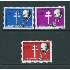 Centroafrica - Correo Yvert 538/40 ** Mnh  Medicina