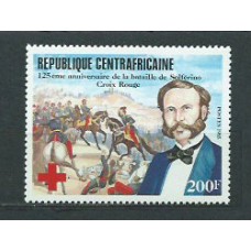 Centroafrica - Correo Yvert 673 ** Mnh H.Dunant