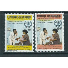 Centroafrica - Correo Yvert 790/1 ** Mnh  Medicina