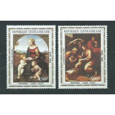 Centroafrica - Aereo Yvert 261/2 ** Mnh  Navidad