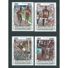 Centroafrica - Aereo Yvert 309/12 ** Mnh Olimpiadas de los Angeles