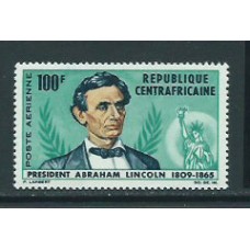 Centroafrica - Aereo Yvert 31 ** Mnh  Abraham Lincoln