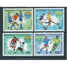 Centroafrica - Aereo Yvert 397/400 ** Mnh  Deportes fútbol