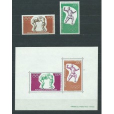 Centroafrica - Aereo Yvert 98/9+H.6 ** Mnh  Olimpiadas de Munich