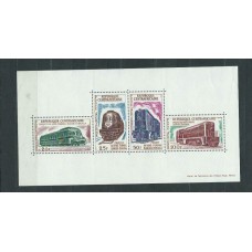 Centroafrica - Hojas Yvert 1 ** Mnh  Trenes