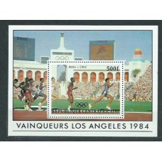 Centroafrica - Hojas Yvert 74 ** Mnh  Olimpiadas de los Angeles