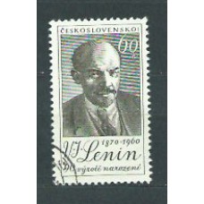 Checoslovaquia - Correo 1960 Yvert 1076 usado  Lenin