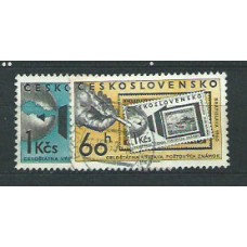 Checoslovaquia - Correo 1960 Yvert 1092/3 usado  Filatelia