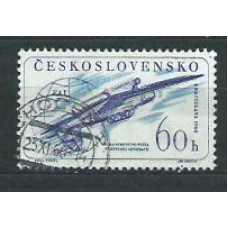 Checoslovaquia - Correo 1960 Yvert 1104 usado  Avión