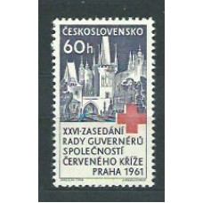 Checoslovaquia - Correo 1961 Yvert 1171 ** Mnh Cruz roja