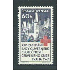 Checoslovaquia - Correo 1961 Yvert 1171 ** Mnh Cruz roja