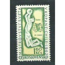 Checoslovaquia - Correo 1962 Yvert 1225 * Mh Deportes fútbol