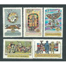 Checoslovaquia - Correo 1962 Yvert 1230/4 ** Mnh