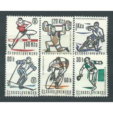 Checoslovaquia - Correo 1963 Yvert 1251/6 ** Mnh Deportes
