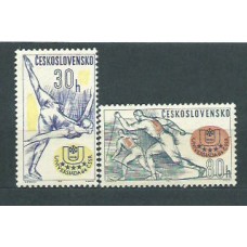 Checoslovaquia - Correo 1964 Yvert 1318/9 * Mh Deportes